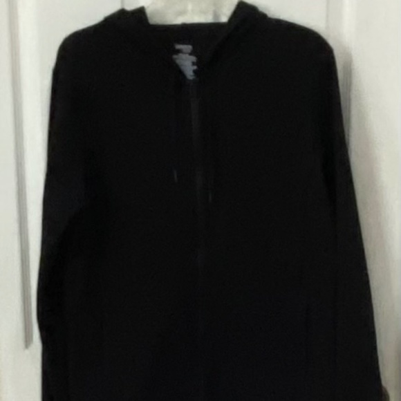 Danskin black sweat jacket, size XL - Picture 3 of 5